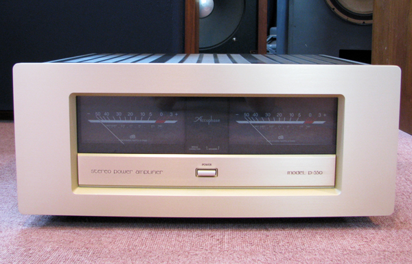 Accuphase P-550 アキュフェーズパワーアンプ写真