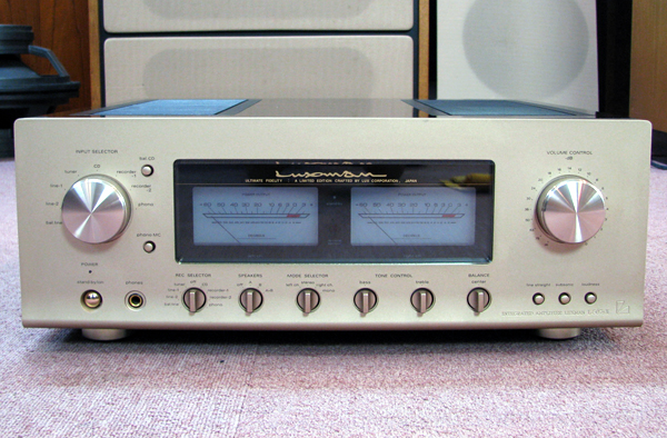 LUXMAN L-507S2 ラックスマンプリメインアンプ写真