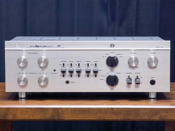 LUXMAN LX38 ラックスマン真空管アンプ写真