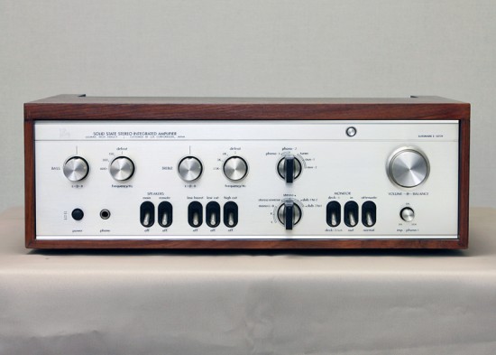 LUXMAN L-505V プリメインアンプ写真