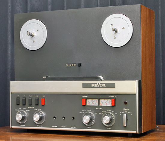 REVOX A77 オープンリールデッキ写真
