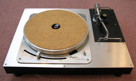 METZNER STARLIGHT TURNTABLE ターンテーブル写真