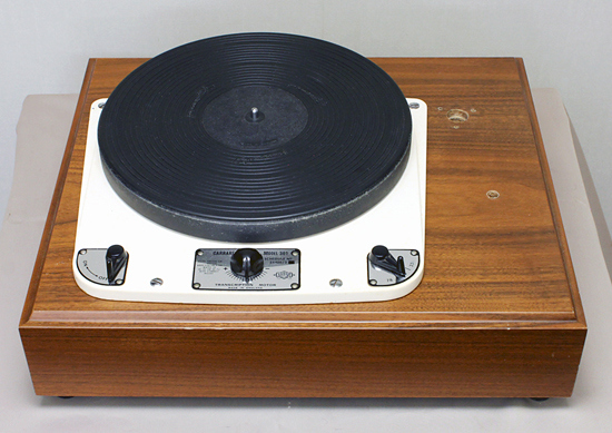 Garrard 301 ターンテーブル写真