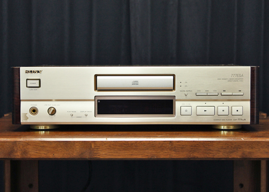 SONY CDP-777ESA CDプレーヤー写真