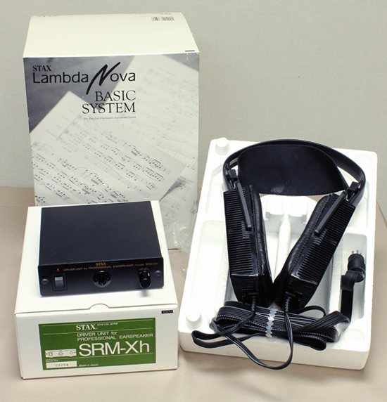 STAX Lambda NOVA スタックス ヘッドフォンアンプ ヘッドフォン写真