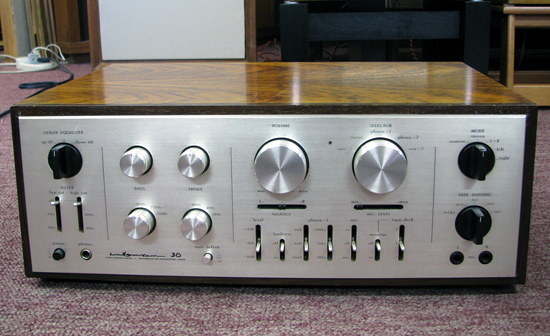 LUXMAN CL30 管球式コントロールアンプ写真