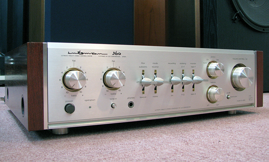 LUXMAN CL360 管球式コントロールアンプ写真