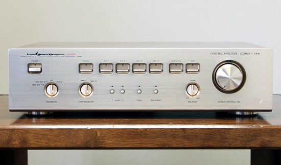 LUXMAN C-06α コントロールアンプ写真