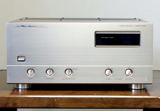 LUXMAN M-06α ラックスマン パワーアンプ写真