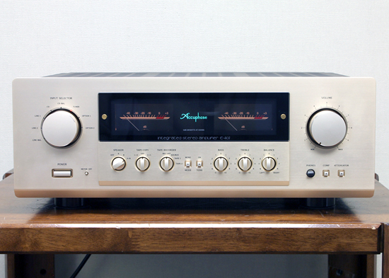 Accuphase E-407 アキュフェーズ プリメインアンプ写真